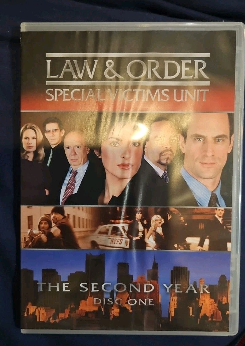 Law & Order: Special Victims Unit - The Second Year (DVD, 2005, 3-Disc Set)