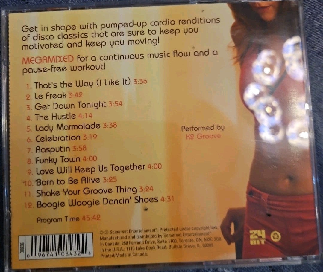 Fitness Mix: Pumped-Up Disco Grooves (CD, 2004) 