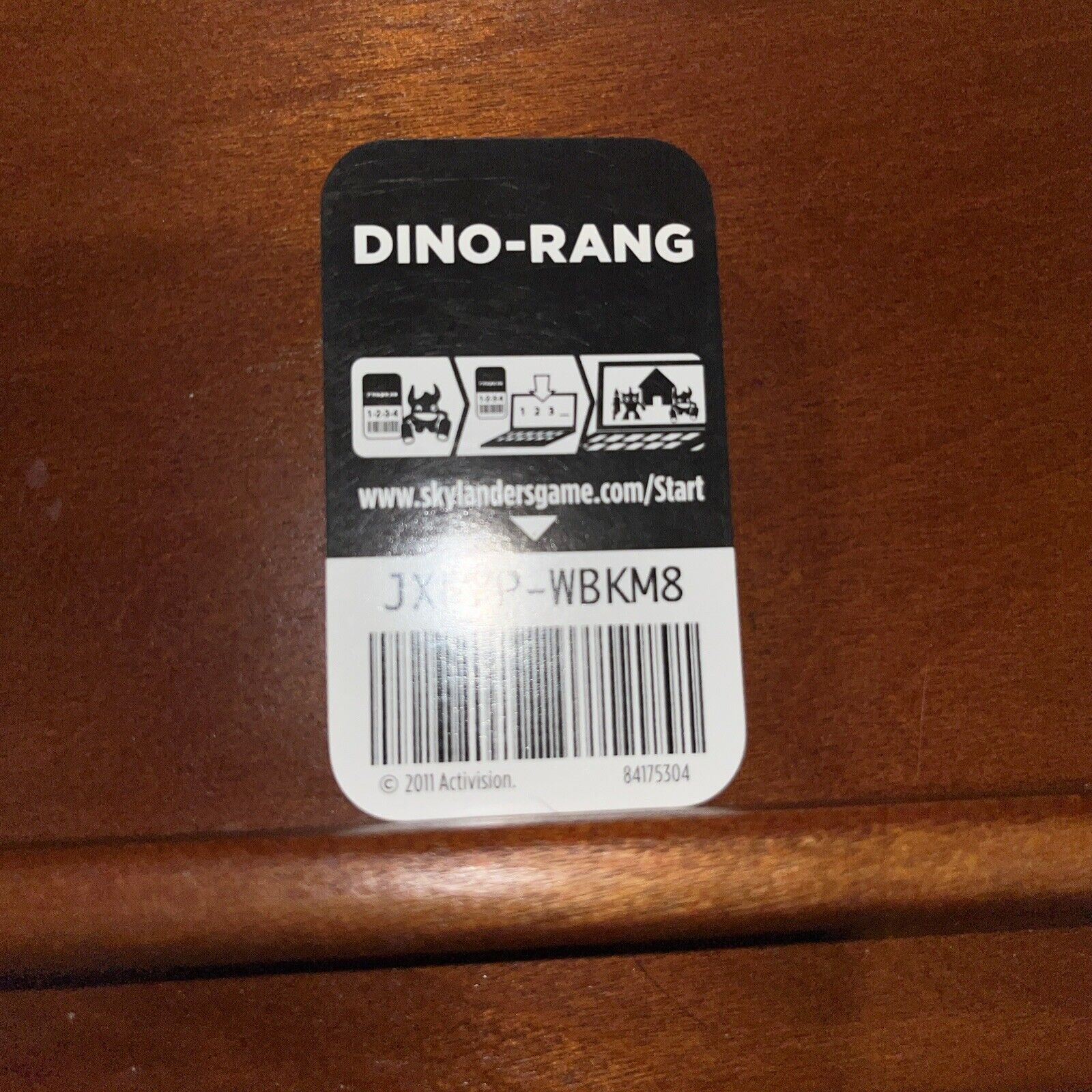 Skylanders Dino-Rang With Stickers And Cards