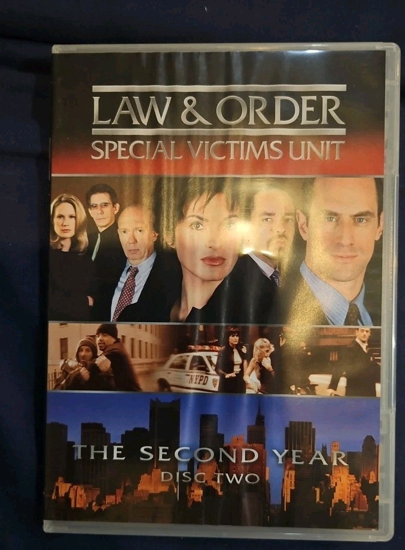 Law & Order: Special Victims Unit - The Second Year (DVD, 2005, 3-Disc Set)