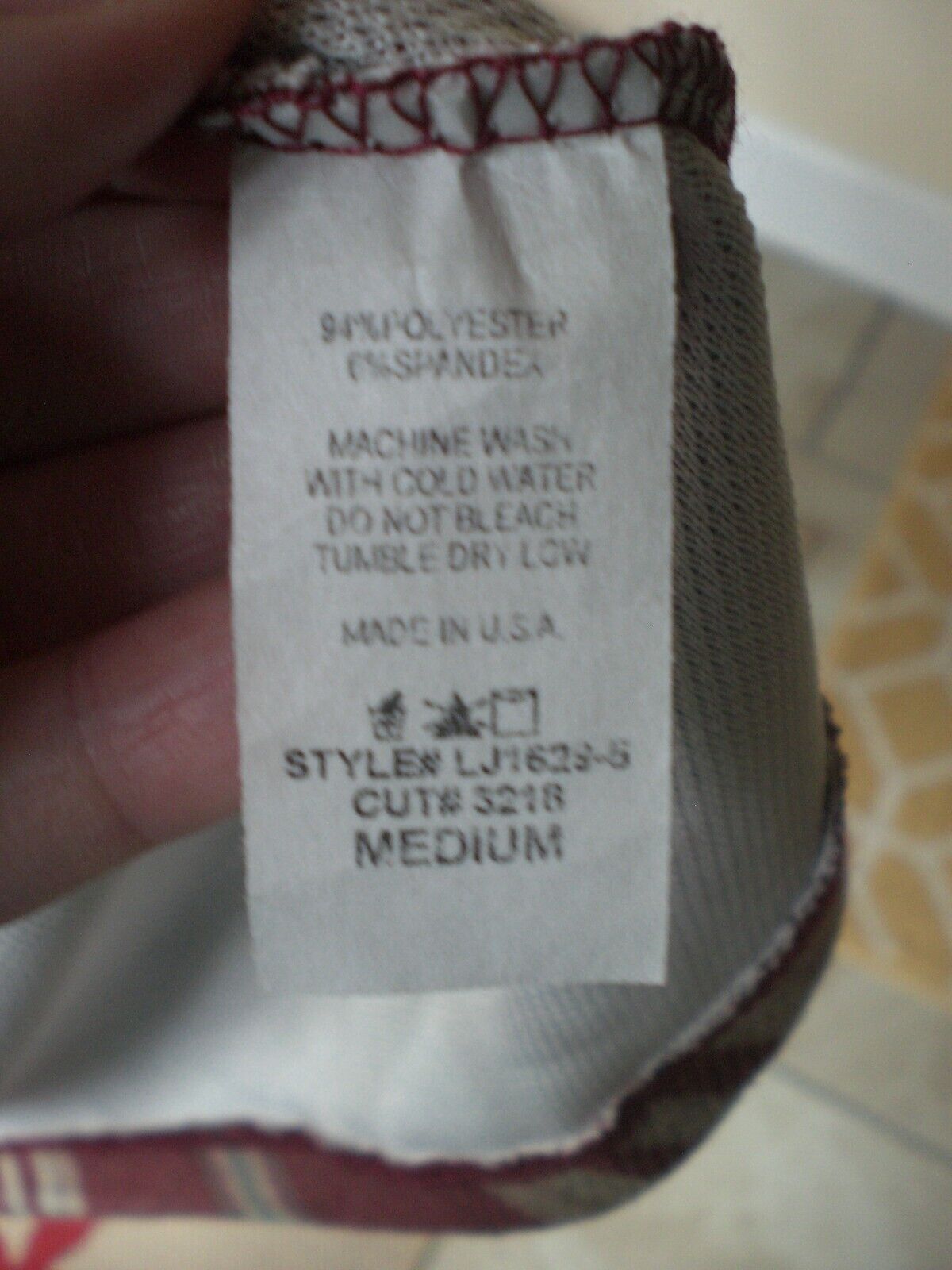 Unbranded High Low Plaid Vest Medium