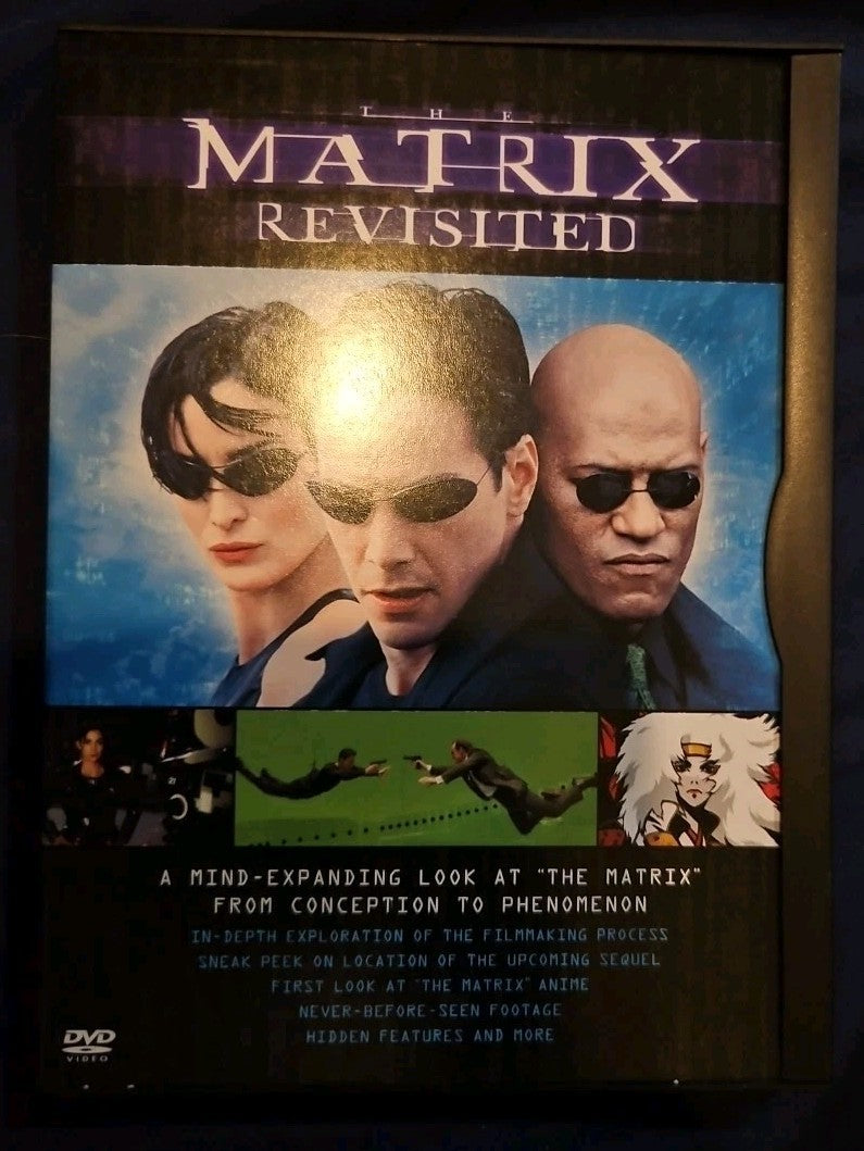 Matrix/Matrix Revisited 2-Pack (DVD, 2-Disc Set) Tested. No Scratches. 