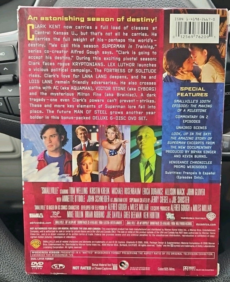 Smallville: the Complete Fifth Season (DVD, 2005) Tested