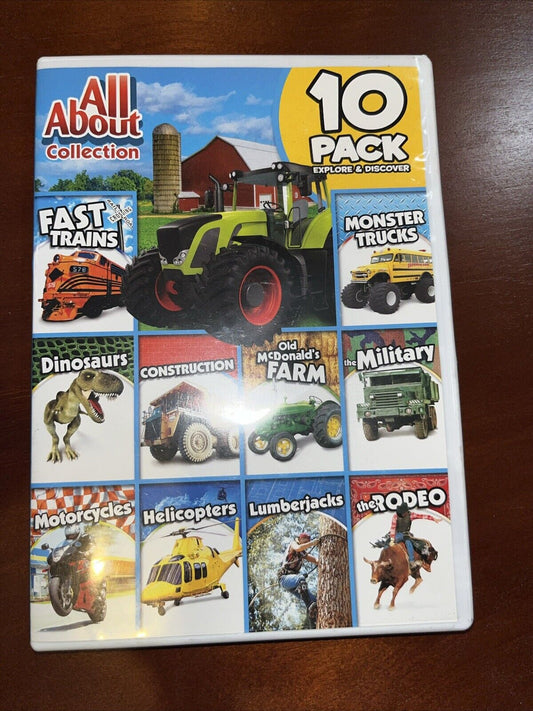 All About Collection: 10 Pack - Explore  Discover (DVD, 2016)