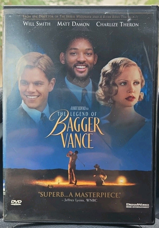 Legend of Bagger Vance (DVD, 2000) Tested. Slim Case. Cropped Artwork
