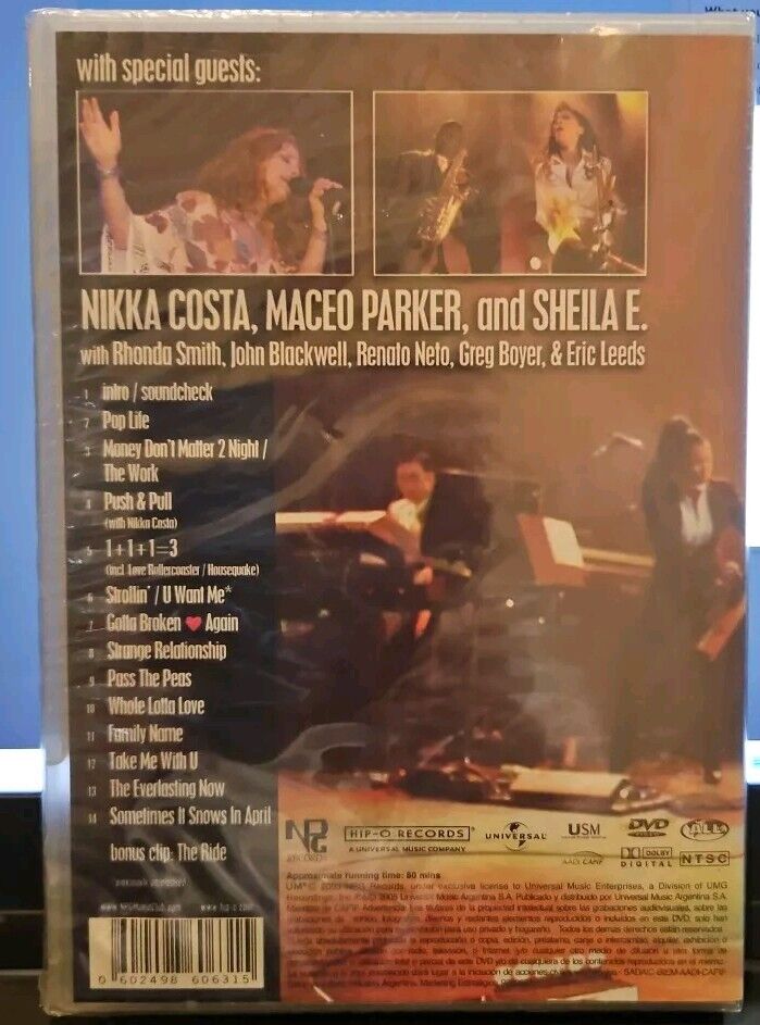 Prince - Live at the Aladdin Las Vegas (DVD, 2003)