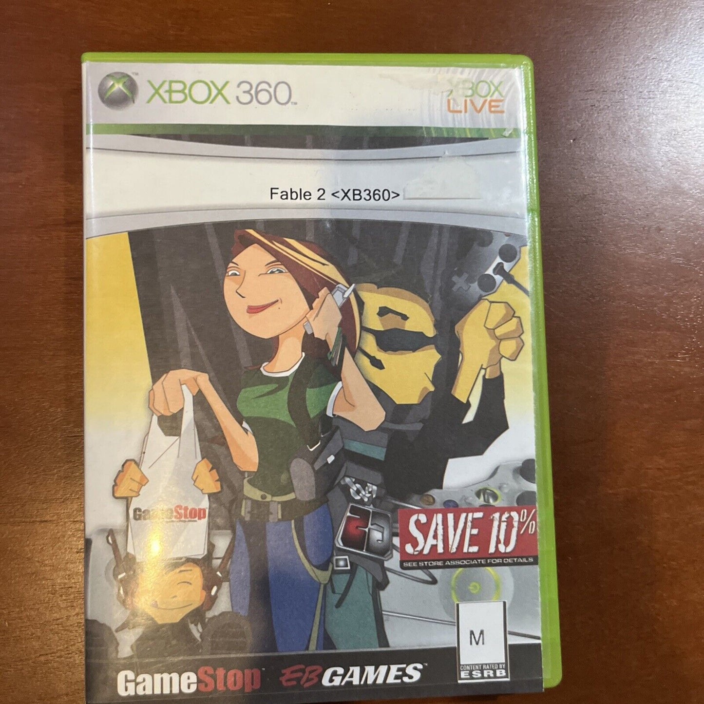 Fable II (Xbox 360) No Original Artwork. Tested. No Scratches. New Case. ￼