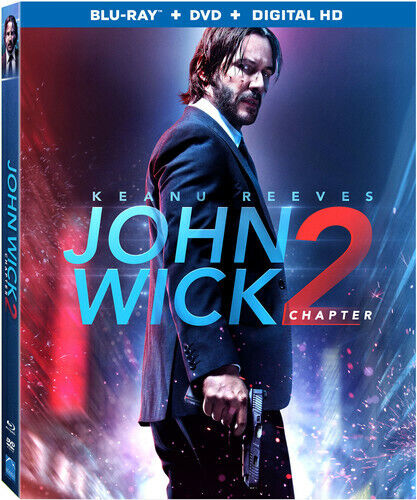 John Wick: Chapter 2 (Blu-ray, 2017) New. No Digital Download