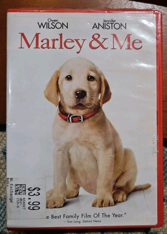 Marley & Me (DVD, 2008) New Sealed