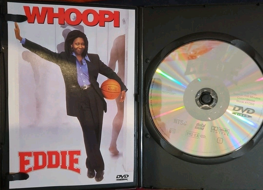 Eddie (DVD, 1996) Slim Case. Cropped Artwork. Tested