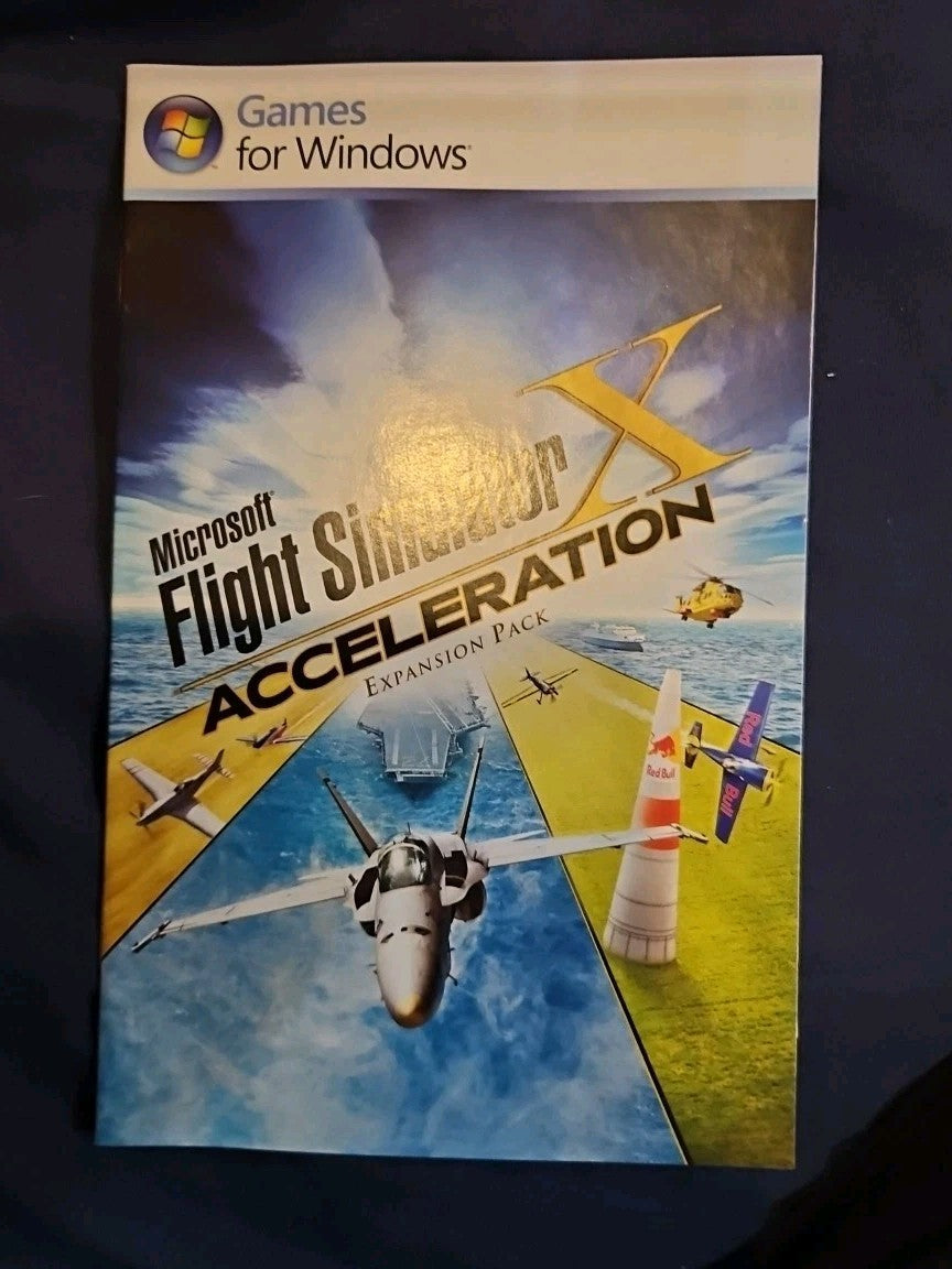 Microsoft Flight Simulator X Gold Edition (PC DVD ROM, 2008) Complete CD Key