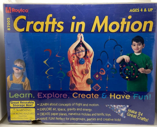 Roylco Crafts-In-Motion - 24 Great Crafts Loot Box