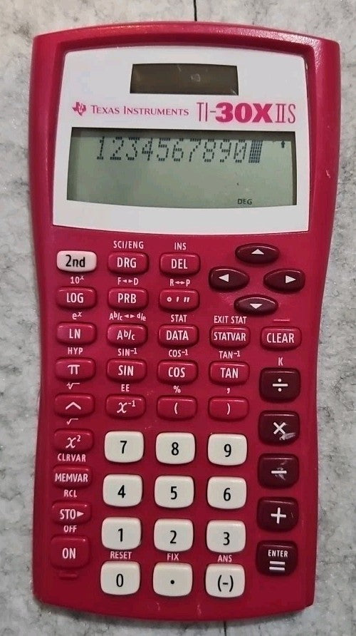 Texas Instruments TI-30XIIS Scientific Calculator