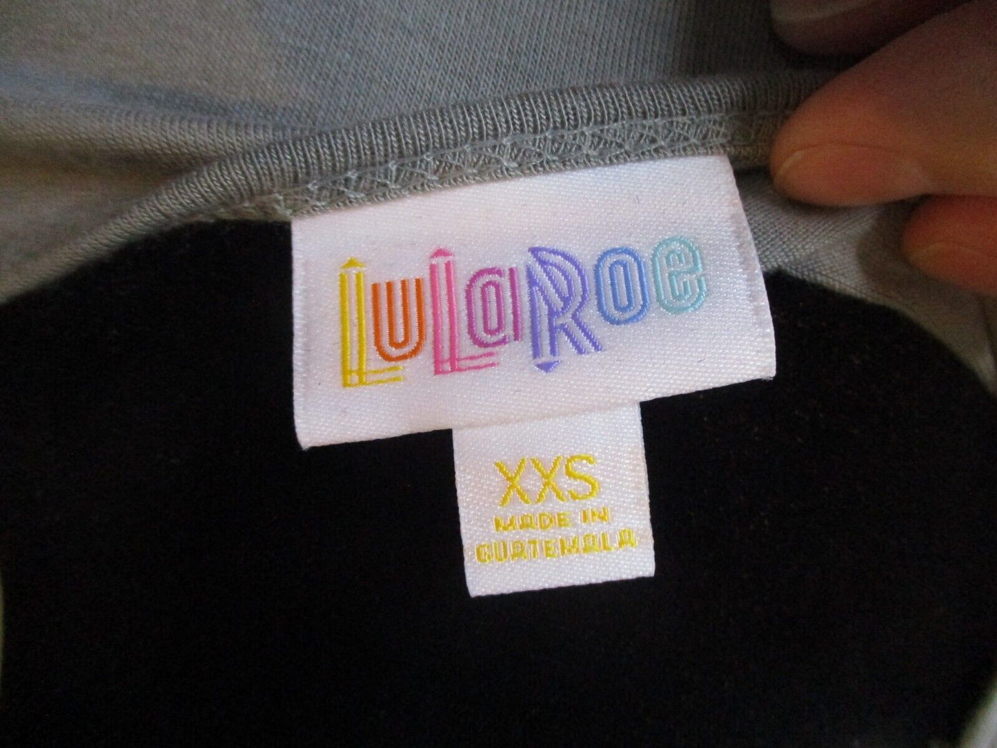 LuLaRoe Irma Solid Gray Tunic XXS NWOT