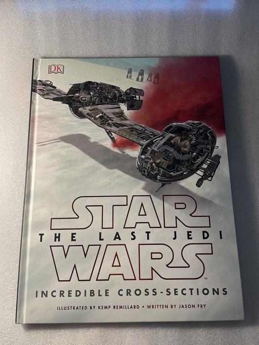 Star Wars: The Last Jedi Incredible Cross-Sections by Remillard & Fry LIKE NEW