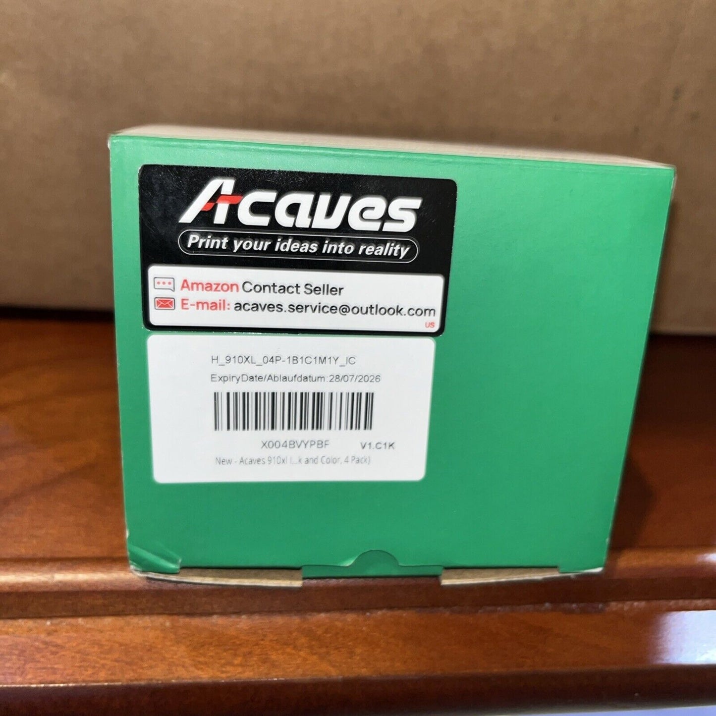 Acaves 910XL Ink Cartridges For HP OfficeJet Pro 8020 Black Magenta Cyan Yellow