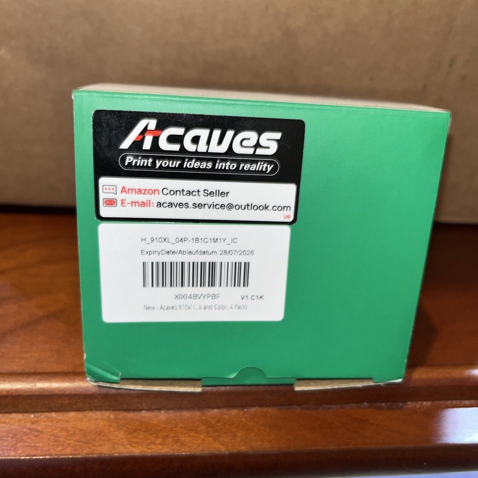 Acaves 910XL Ink Cartridges For HP OfficeJet Pro 8020 Black Magenta Cyan Yellow