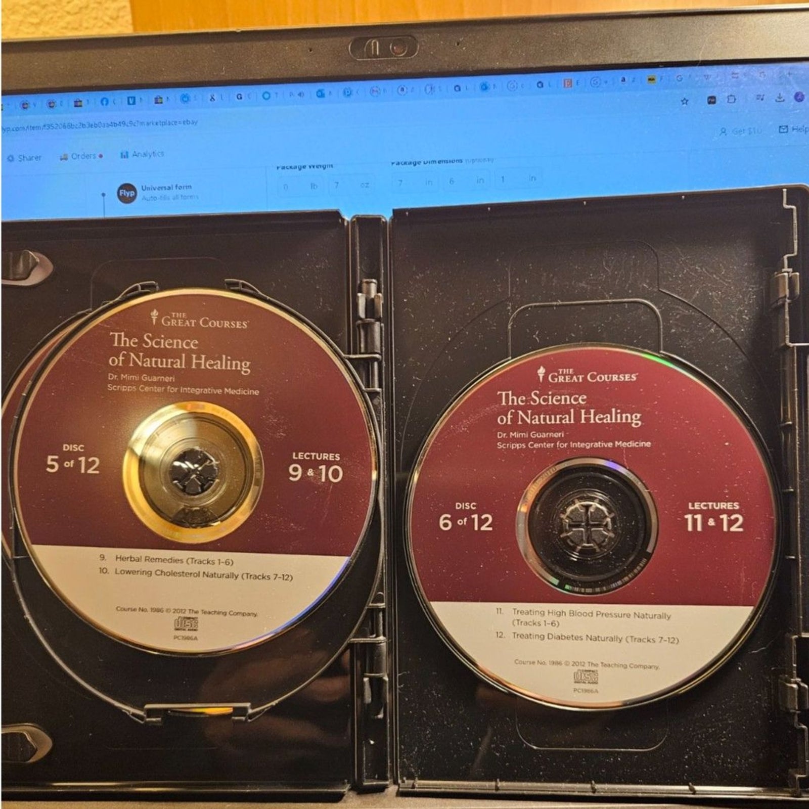 The Science of Natural Healing Volumes 1 and 2 (12 CD Set) Like New