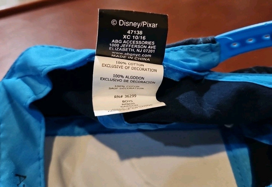 Disney Pixar Cars Toddler Boys Baseball Cap Hat One Size Adjustbale Cars 3