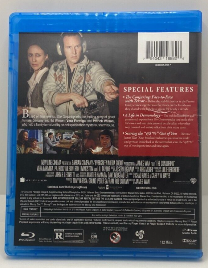 The Conjuring (Blu-Ray/DVD Combo, 2-Disc Set, 2013)