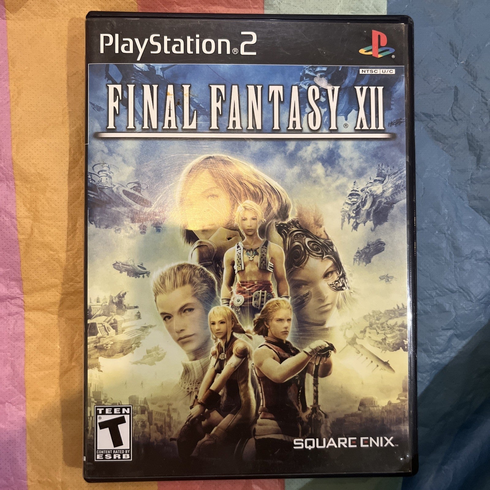 Final Fantasy XII (PS2) Tested. Manual + Reg Card. Original Case