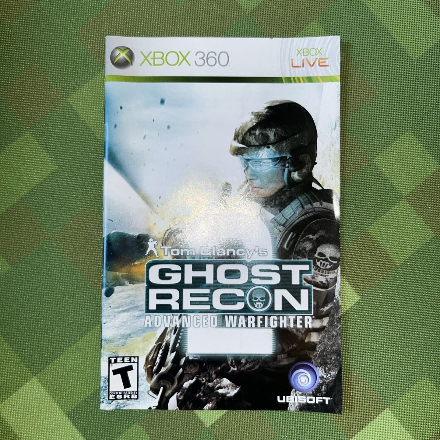 Tom Clancy's Ghost Recon: Advanced Warfighter 2 (Xbox 360)CIB Manual New Case