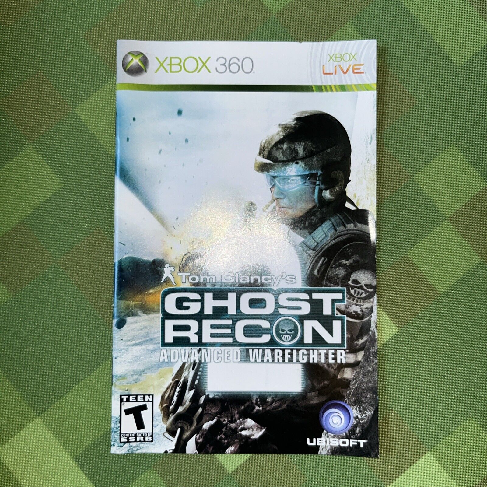 Tom Clancy's Ghost Recon: Advanced Warfighter 2 (Xbox 360)CIB Manual New Case