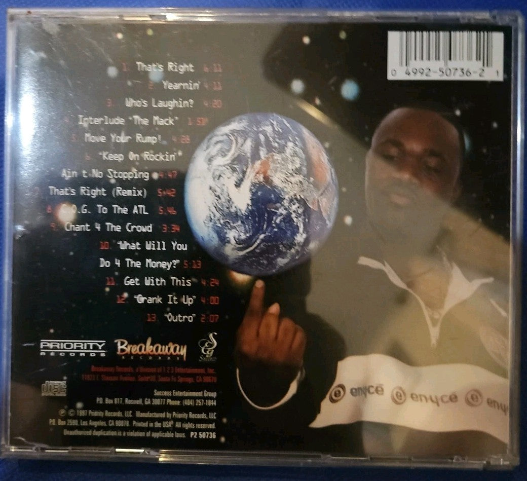 Worldwide [PA] by DJ Taz (CD, Aug-1997, Priority Records) New