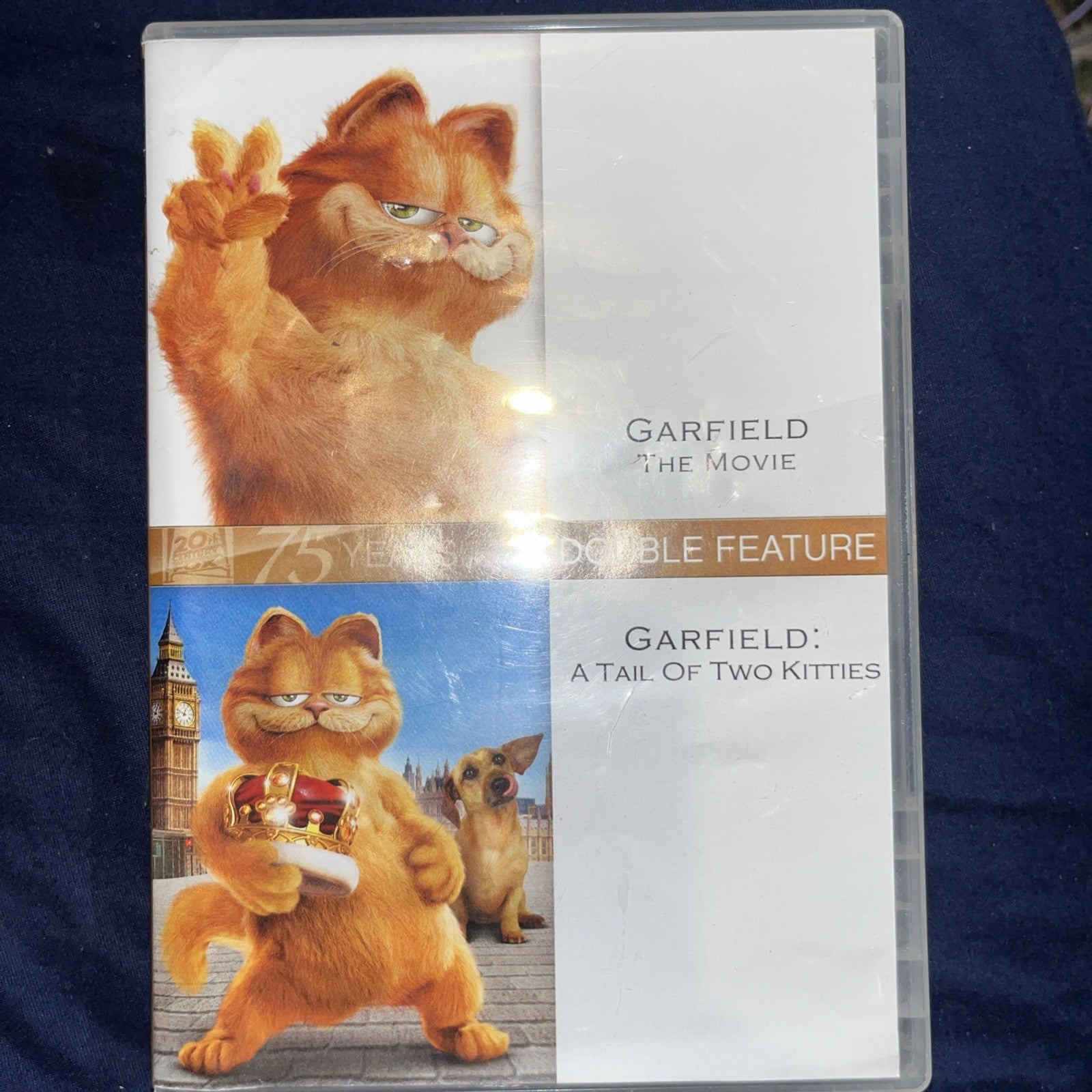 Garfield Double Feature (DVD, 2-Disc set, 2010) LIKE NEW!