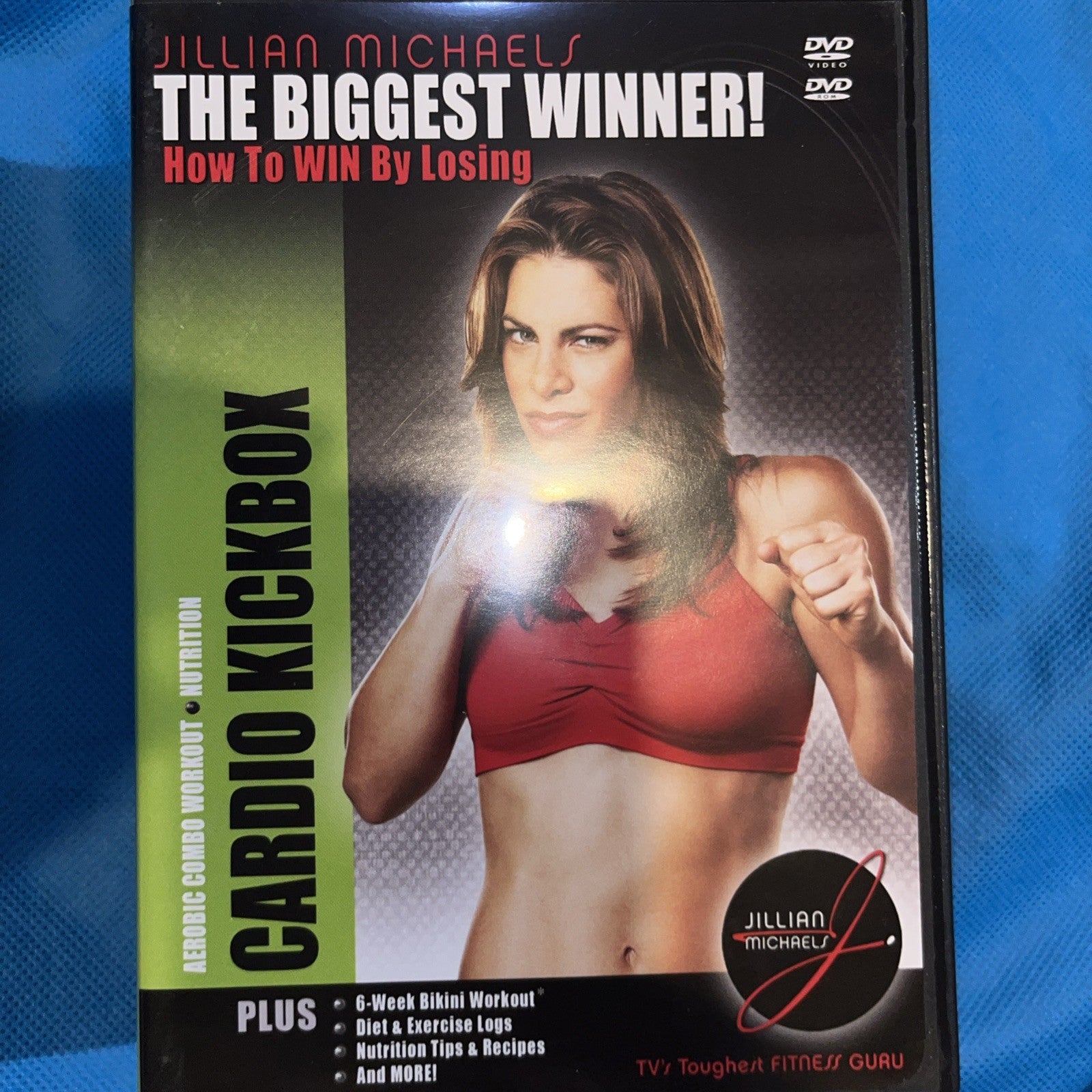 Jillian Michael’s The Biggest Winner (DVD) 5-Disc Set. Box Wear. DVDs Sealed