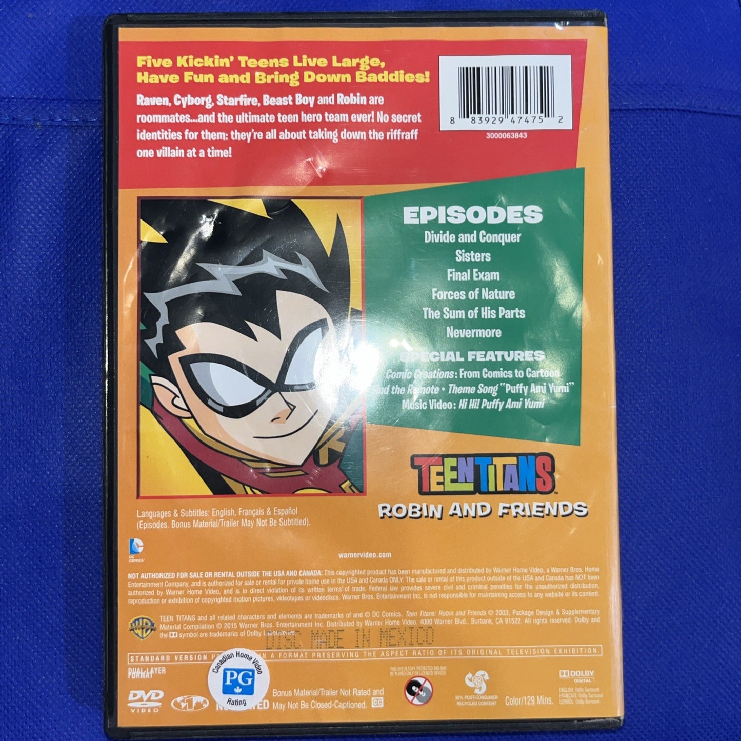 Teen Titans: Robin and Friends (DVD)