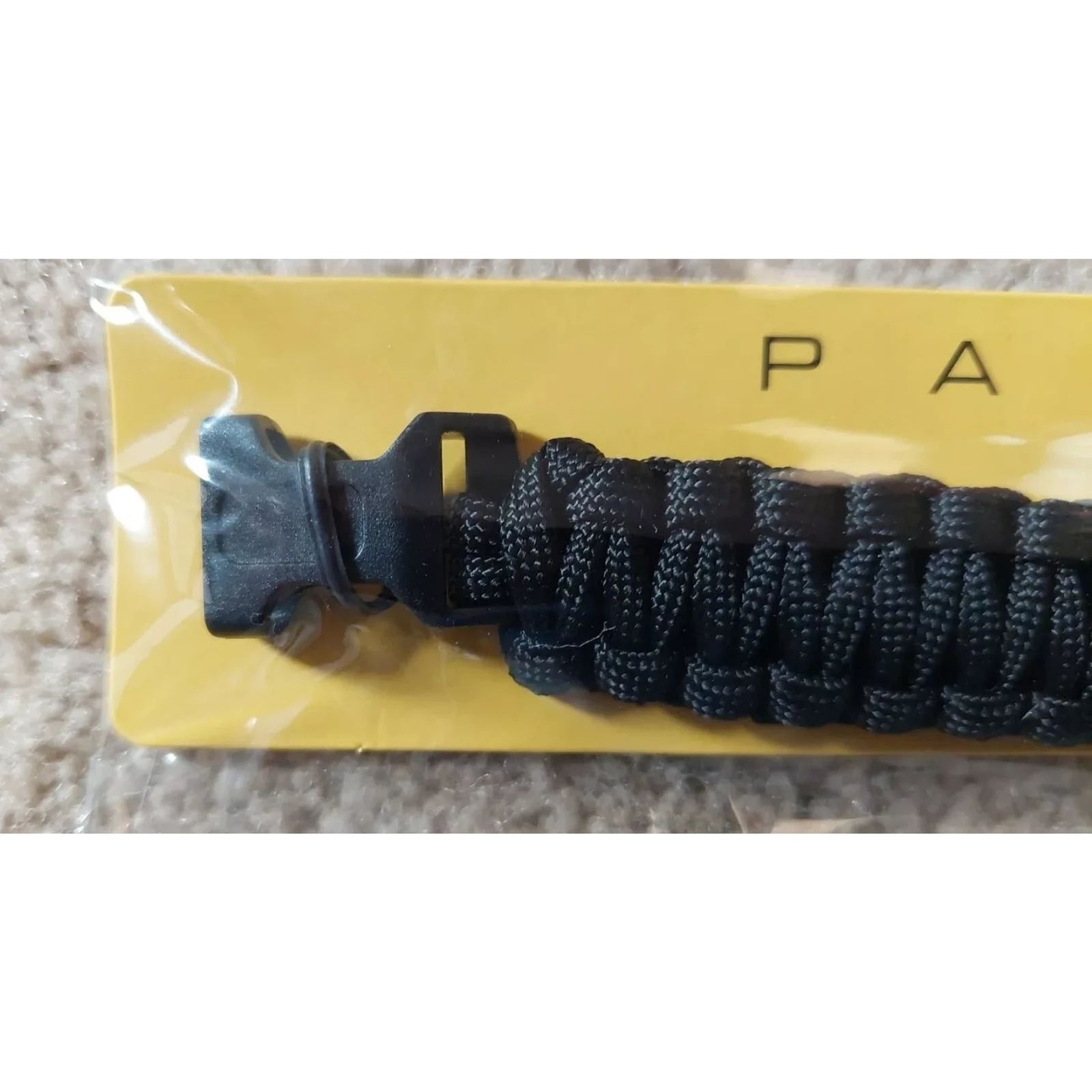 "Don't Tread On Me" - Paracord Survival Bracelet - Mount Vernon - Factory Sealed
