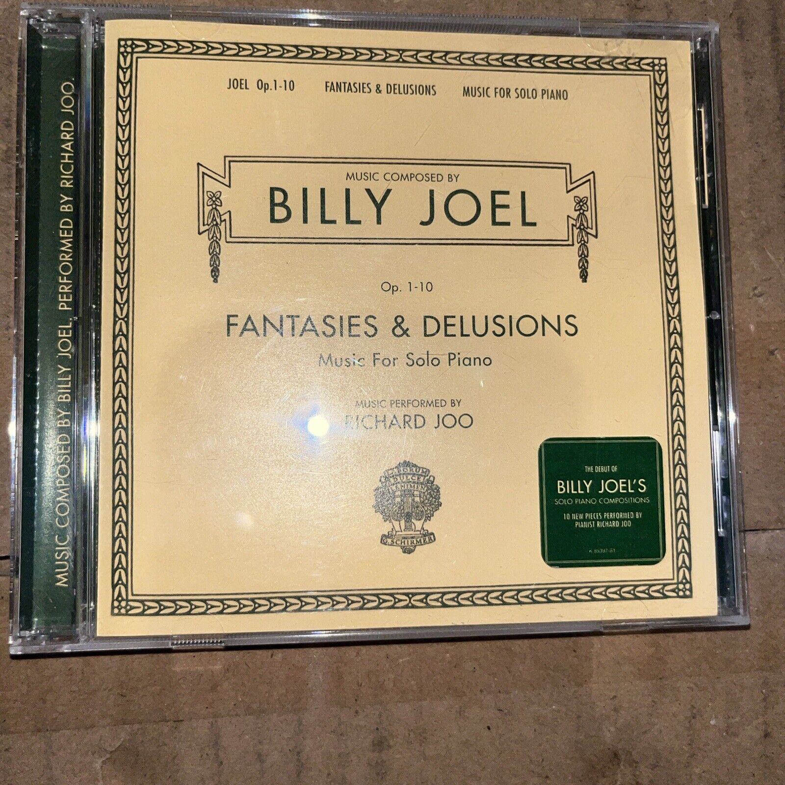 Richard Joo : Billy Joel: Fantasies & Delusions, Op. 1-10 - Music for Solo