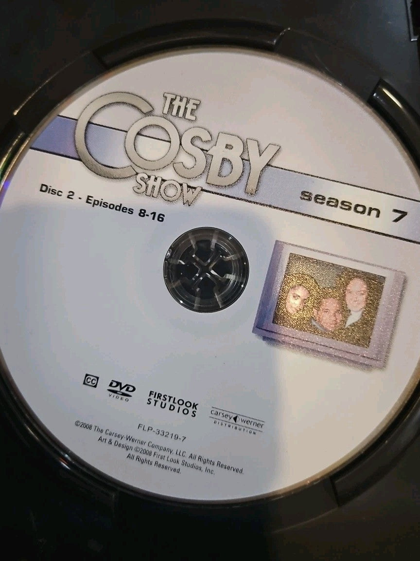 The Cosby Show Season 7 Disc 3 Episodes 8-16 (DVD) Sl8m Case Tested