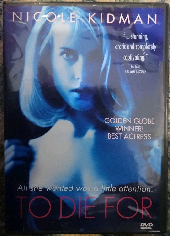 To Die for (DVD, 1995) Tested. New Case