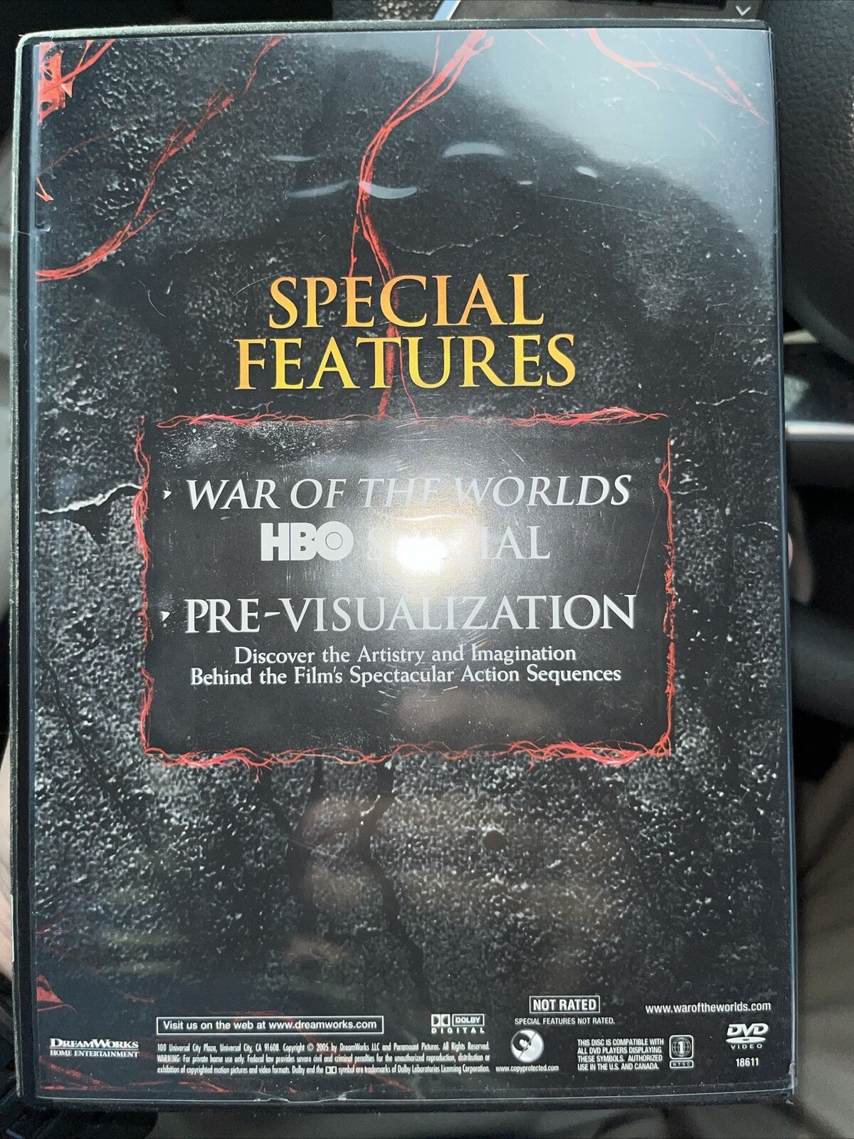 War of the Worlds (DVD, 2005) + Bonus Disc