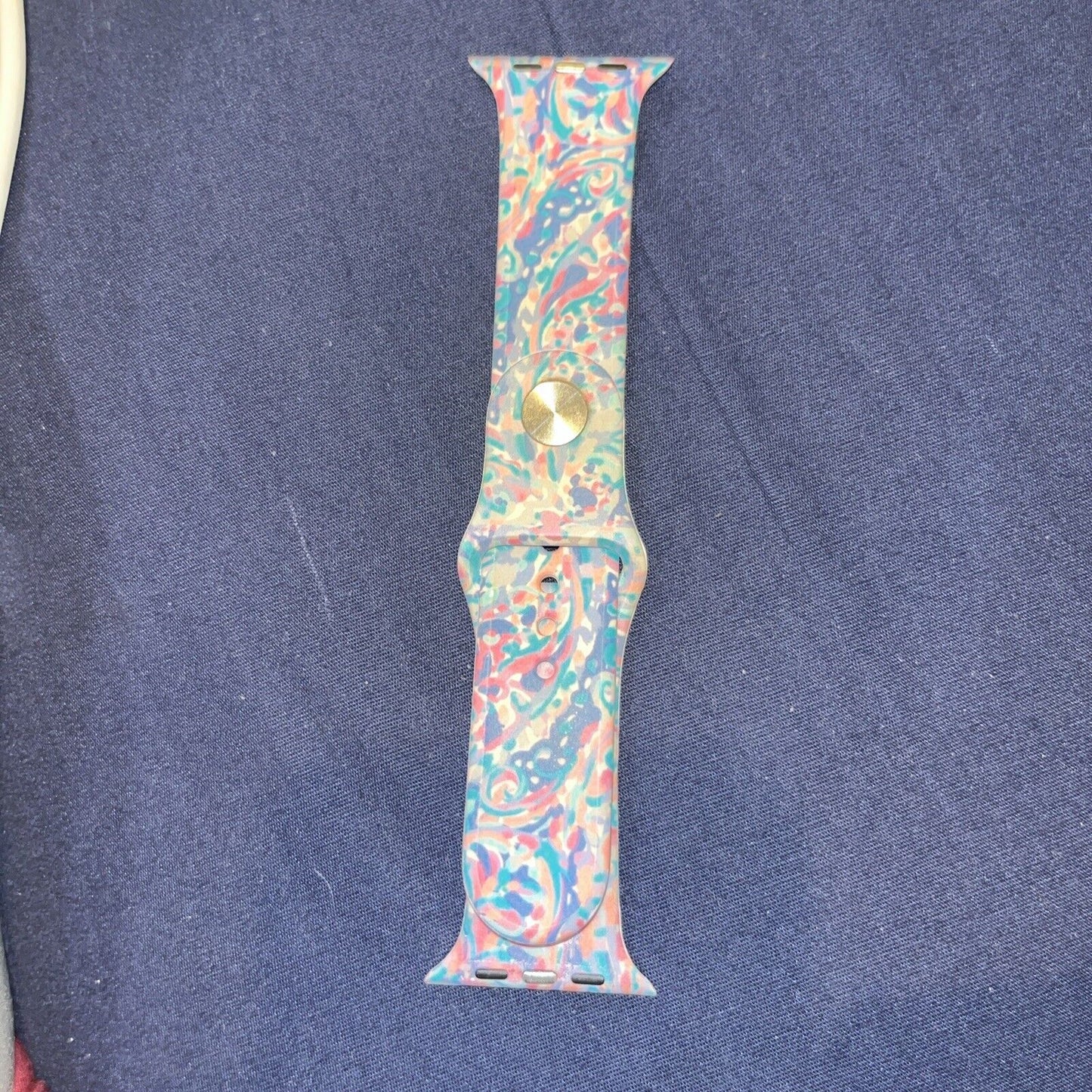 Apple Watch Band Fits Series 456789Se and￼. Fits 42 mm. 44 mm. 45 mm. 49 mm.