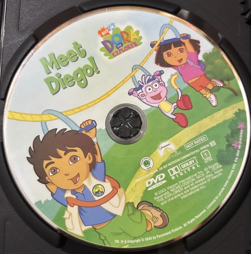 Meet Diego (DVD, 2003) Disc Only