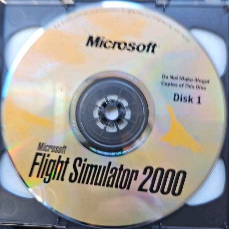 Microsoft Flight Simulator 2000 (PC, 1999)