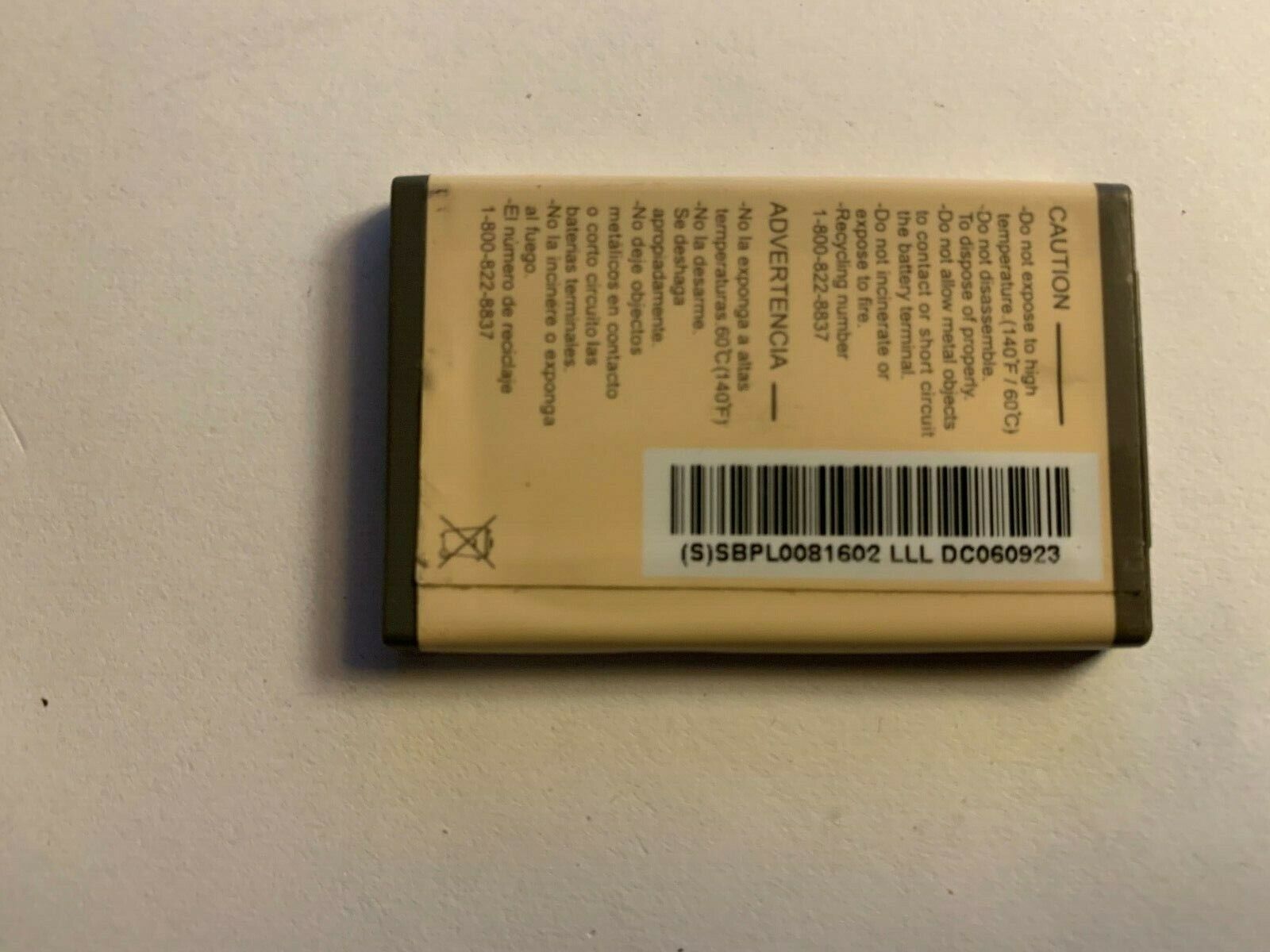  LG 150 - Black (Unlocked) Cellular Phone !! For Parts Only !! 