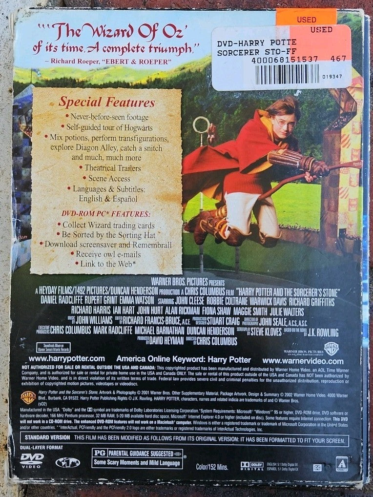 Harry Potter 5 Movie Collection (DVD) Tested