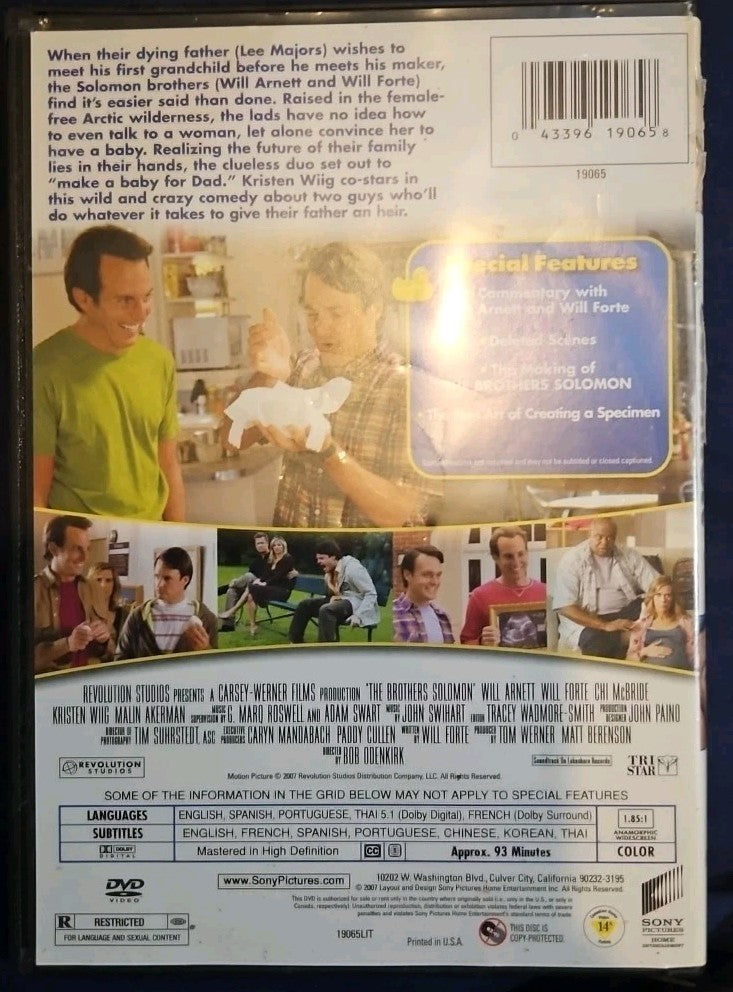 The Brothers Solomon (DVD) Sealed