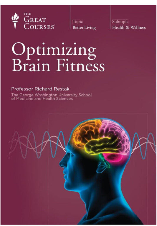 Optimizing Brain Fitness (DVD/Book, 2011, 2-Disc Set) NEW