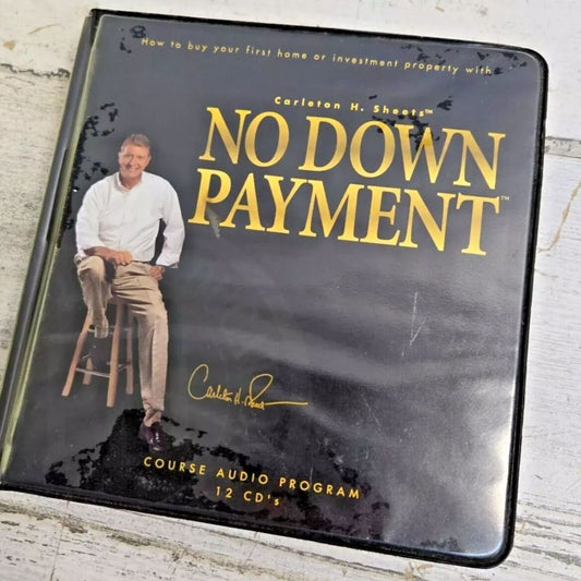 Carlton Sheets 12 CD "No Down Payment" Real Estate Course - Brand New Sealed