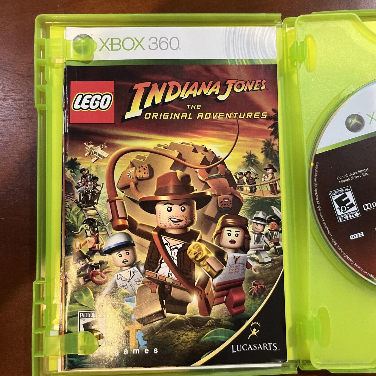 XBox 360 Lego Indiana Jones: The Original Adventures / Kung Fu Panda