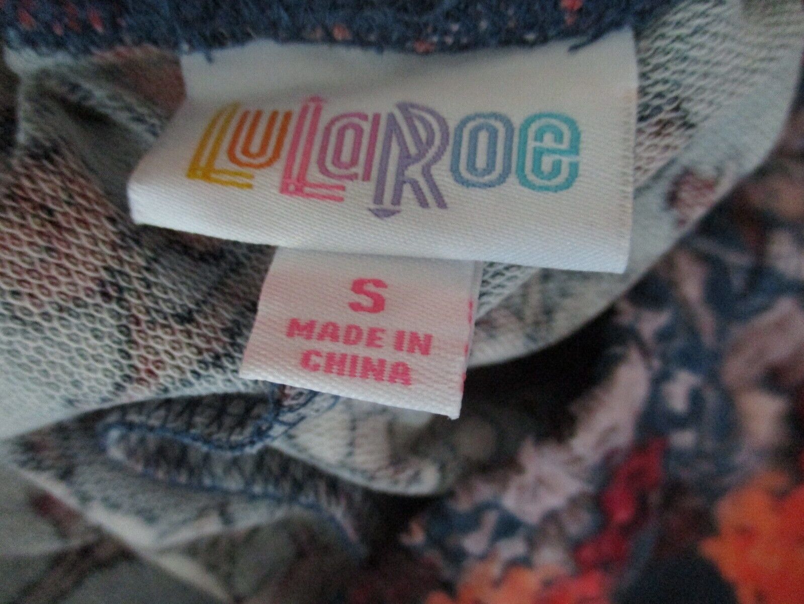 LuLaRoe NWOT Jax Small Cornflower Blue Pink Floral Joggers Sweatpants