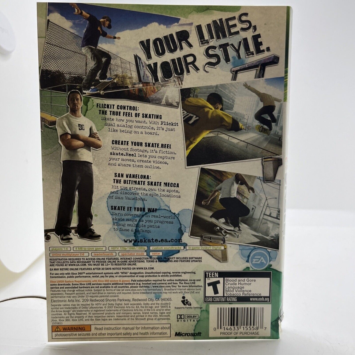 Skate (Microsoft Xbox 360, 2007)