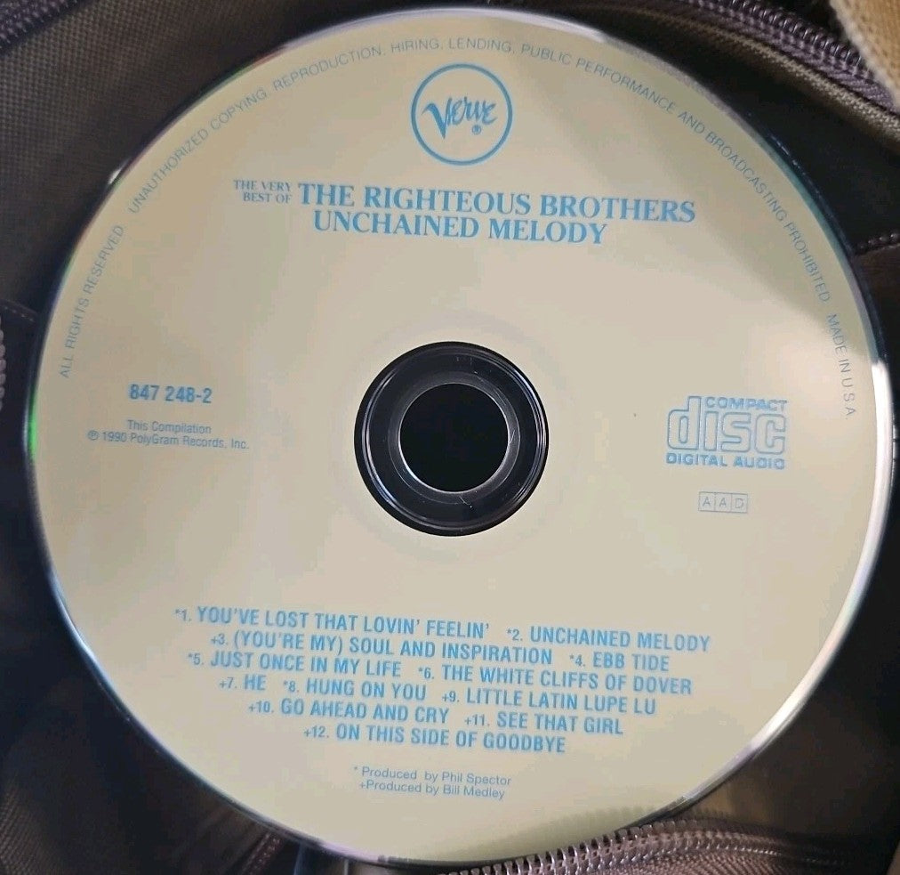 The Righteous Brothers Unchained Melody (CD) DISC ONLY