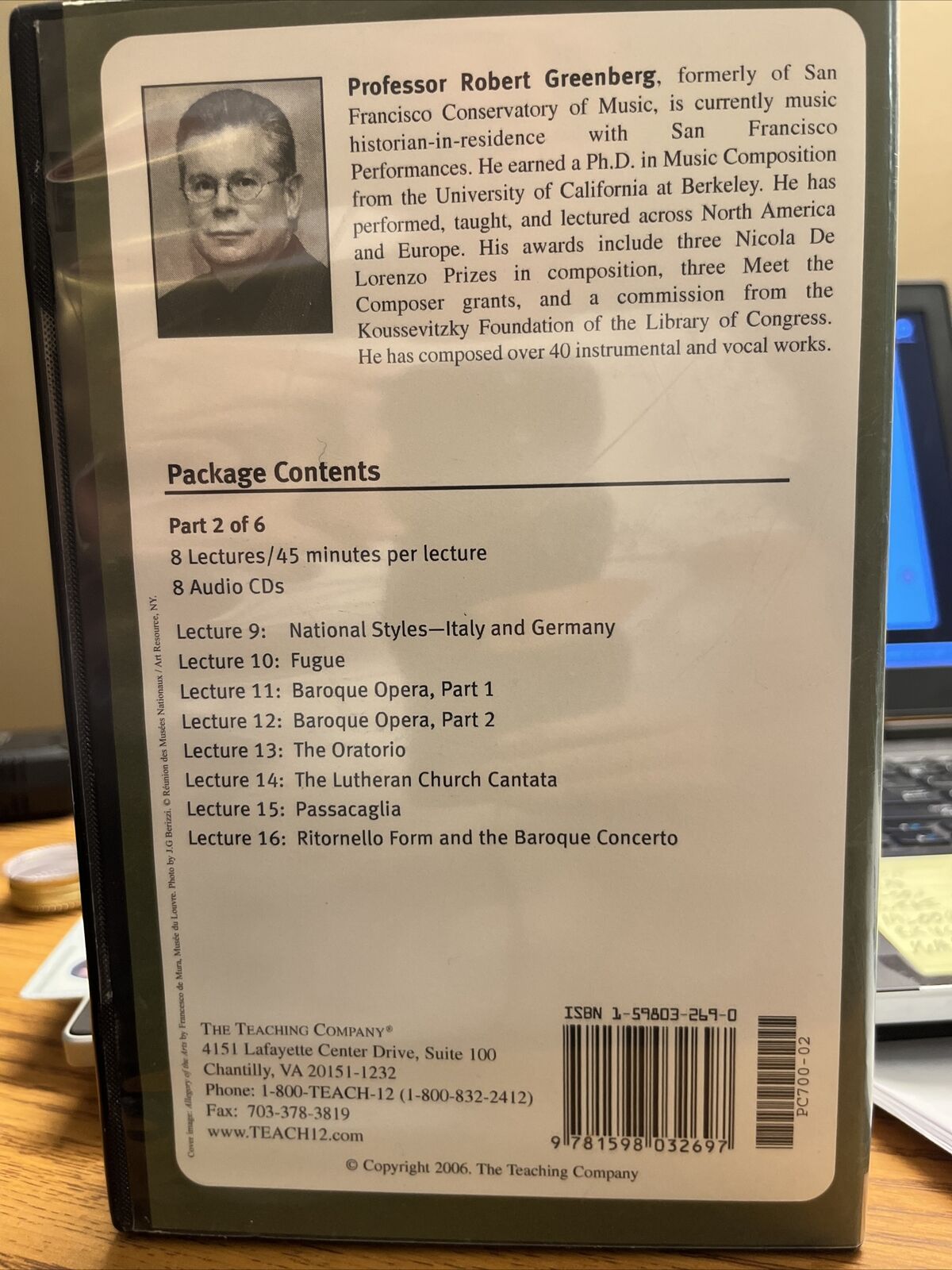 How to Listen to and Understand Great Music by Robert Greenberg (Compact Disc)