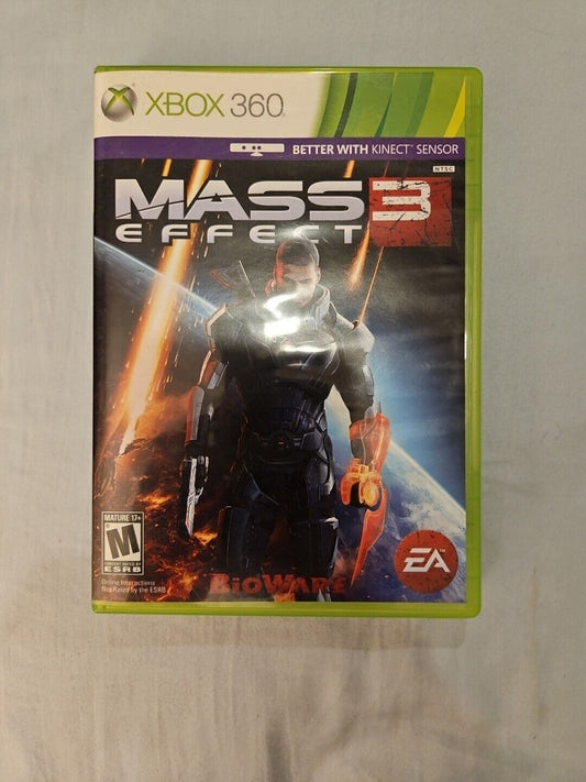 Mass Effect 3 (Microsoft Xbox 360, 2012)CIB